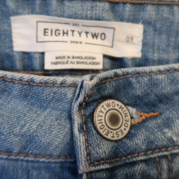 EIGHTY TWO Denim Skirt Size 9 - Picture 6 of 6